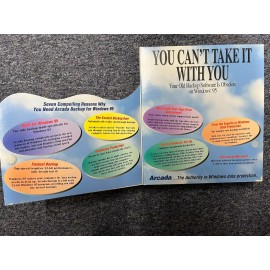 Arcada VINTAGE - ARCADA BACKUP FOR WINDOWS 95 - NEW IN BOX