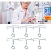 25 Pcs Flat Jaw Pinch Taps Stainless Steel Control Flow