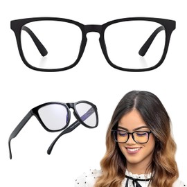 Readerest Blue Light Blocking Reading Glasses for Men and Women - Anti Glare Eye Protection Against Computer Screen - Lightweight Square Frame - Readers with UV Rays Blocker - for Youth and Adults