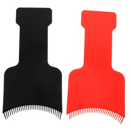 Beavorty Hair Coloring Tools 2pcs Highlighting Boards Paddle Easy Diy Hair Highlights Kit