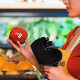 M&C Music Color MX-5500 8 Digits Price tag Gun with 5000 Sticker Labels and 3 Ink Refill, Label