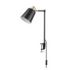 Globe Electric 52900 Lex Desk Lamp, Black with Gold