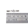 Honbay 10PCS 3mm Stainless Steel Leather Cord End Caps with