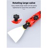 Multi-Angle Paint Brush Extender for High Ceiling Walls Corners,Extension Pole