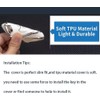 Tautrophen Key Fob Cover Fit for Toyota Rav4 Highlander