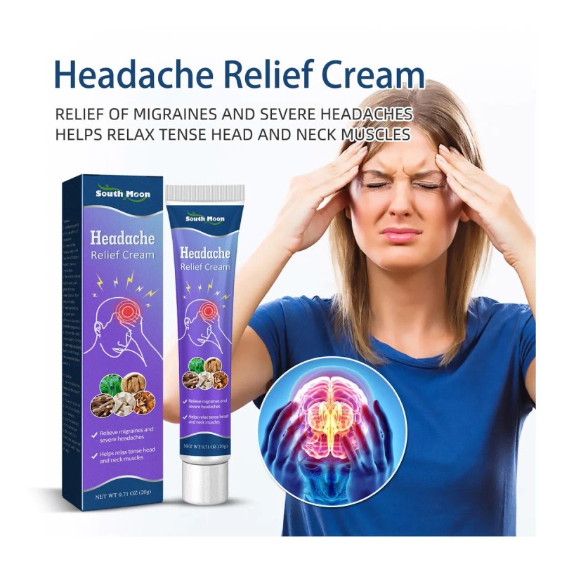 Pomada Para Aliviar El Dolor De Cabeza M Body Care