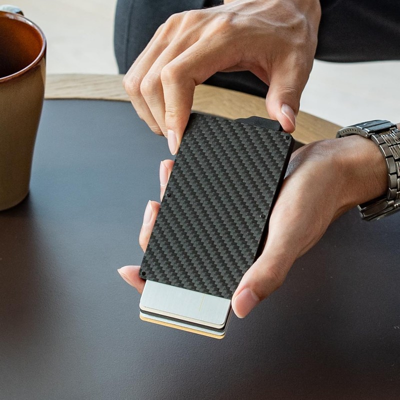 Zepirion Credit Card Case, Men’s, Women’s, RFID Blocking, Magnetic Field