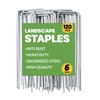 MAT 7-BANQUET Galvanized Landscape Staples 6 Inch 120 Pack 11