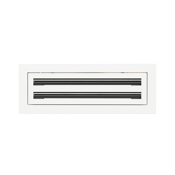 14x4 Modern Design AC Grille - Aluminum White - Air