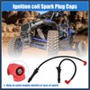 VekAuto 1set UTV Spark Plug Ignition Coil Wires No.4014296 for