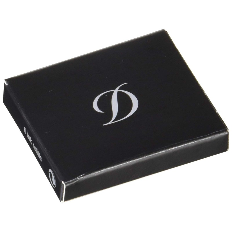 Stratton Essential Supply S.T Dupont D-40112 Füllfederhalterpatronen, Blau/Schwarz