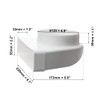 Diameter 125 mm - 220 x 55 mm deflection piece