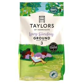 Taylors of Harrogate Lazy Sunday Ground Roast Coffee, 200g