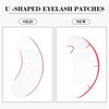 U Shape Notch Eye Gel Pads - 50 Pairs of
