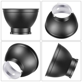 GODOX Reflector Paraluce 9.4 Inch 24 cm Studio Flash Bowens Mount GODOX DPII Series Studio Luce Stroboscopica Cover Standard Photomask Fotografia (DP-Reflector)