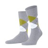 Burlington King Socks Opaque Cotton (Organic), Grey Gunmetal 3226