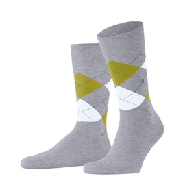 Burlington King Socks Opaque Cotton (Organic), Grey Gunmetal 3226