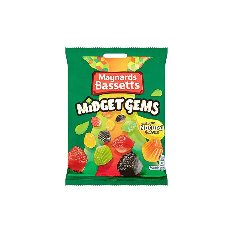 Maynards Midget Gems - 160g - Pack of 3