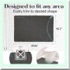 Lunara Nova Slide Guard Bath Mat Non Slip Rubber 23.6