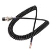 Radio Microphone Cable Replacement Female Hand Mic Cord with Prewired