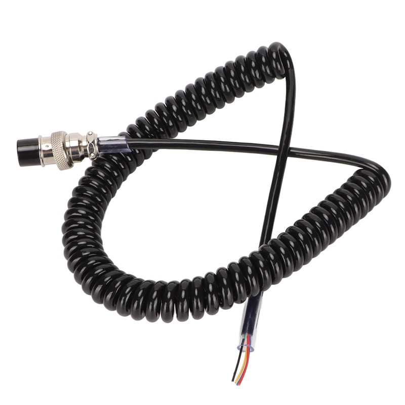 Radio Microphone Cable Replacement Female Hand Mic Cord with Prewired