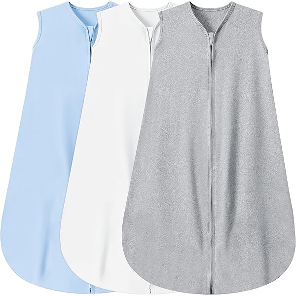 3 Pack Baby Sleep Sack 18-24 Months 100% Rayon Cotton