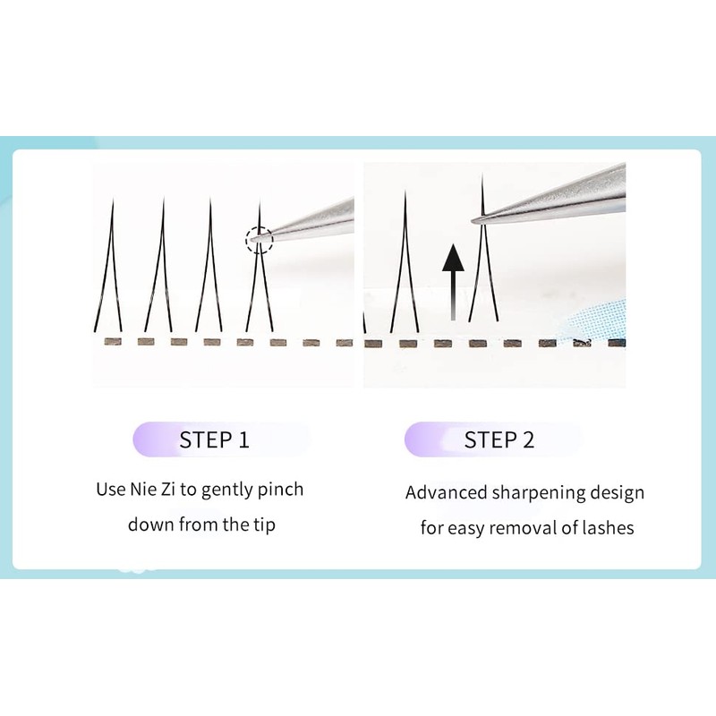 V Shape Lashes Extensions Professional Makeup Individual Lashes Lower Eyelashes
