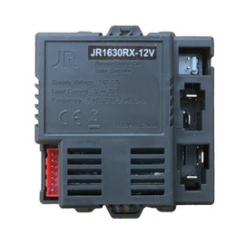 JR1630RX 12V 2.4G Remote Control and Receiver, for Kids Ride On Toys, 12V Control Box Motherboard Accessories Ride On Car Replacement Parts
