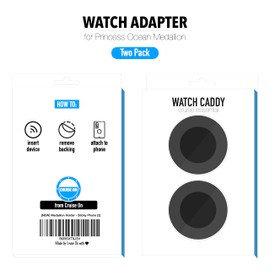 Cruise On Princess Ocean Medallion Watch Adapter (2 Pack) – Essential Cruise Accessories for Princess Medallion Device, Secure & Stylish Fit for 2026-2027 Voyages, Compatible & Easy to Use