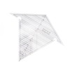 Sewing Wedge Ruler 60 Degree and 120 Degree Acrylic Transparent