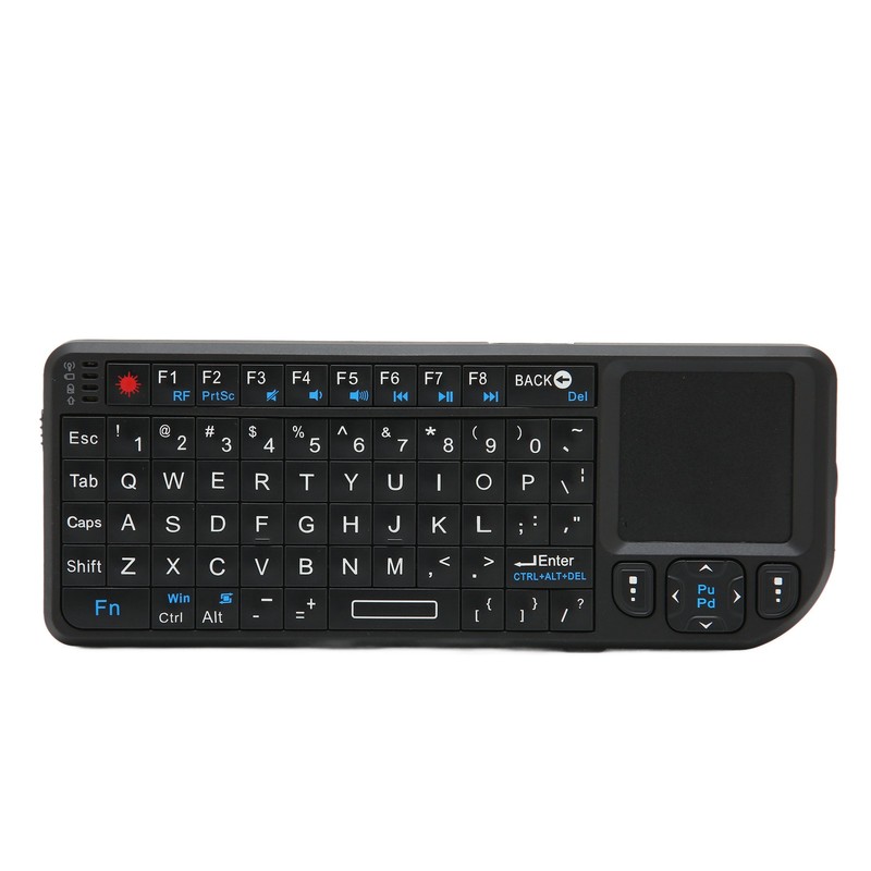 Mini Keyboard 2.4G Wireless Backlit Integrated Design Inbuilt Rechargeable Battery