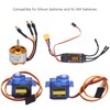 2212 KV1400 Motor 40A XT60T ESC SG90 Servo 8060 Propeller