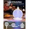 YISSVIC 2 in 1 Mosquito Killer Racket, 4000V Foldable Electric