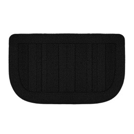 BEQHAUSE 30x18 Inch Kitchen Rug Mats, Durable Anti-Slip Absorbent Dirt-Resistant Kitchen Rug Pet Mat Machine Washable (Black)