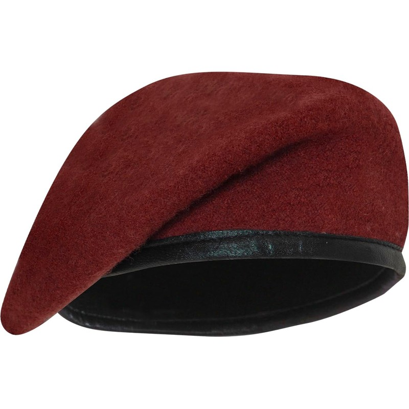 Rothco Gi Type Inspection Ready Beret, Maroon, 7.5