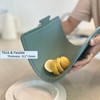 cozymomdeco Korean Made Thick Silicone Double-Sided Usable Cutting Board 14.3"