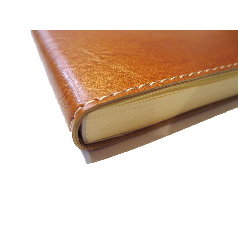 Fiorentina - Soft Cover Italian Leather Guest Book with Guests