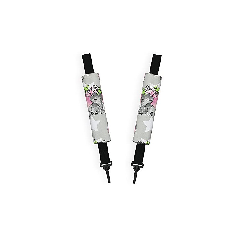 Harness Seat Belt Strap Covers Padded Universal New Reversible Set