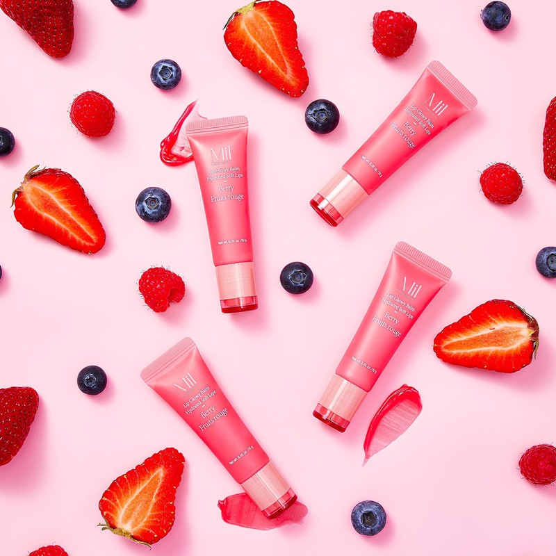 Mil Cosmetics Berry Fruit Bliss Lip Balm – Hydrating &