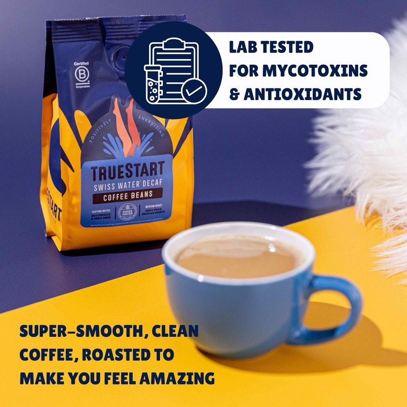 TrueStart Ground Coffee 200g, Swiss Water Decaf - Ground Coffee