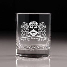 McDonagh Irish Coat of Arms Nob Hill Tumblers - Set of 4
