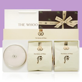 The Who Gongjinhyang Me Luxury Golden Cushion No. 21 Special Set (1 product + 2 refills) Cover Cushion / 더 후 공진향 미 럭셔리 골든 쿠션 21호 기획 세트 (본품1+리필2) 커버쿠션