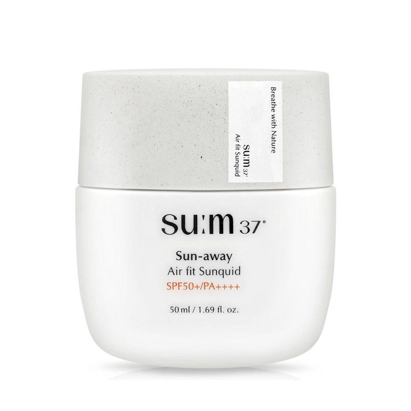 Su:m37 degrees Sun Away Air Fit Sunquid special set 50ml