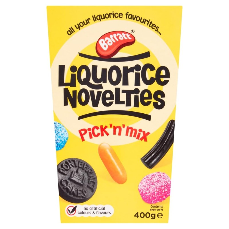 Barratt Liquorice Novelties Pick n Mix Box, 400g (4)