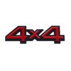 1pc 4X4 Car Tailgate Side Rear Trunk Metal Emblem Badge