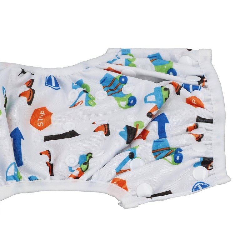2PCS Baby Swim Diapers Soft Breathable Waterproof Adjustable Leakproof Swim