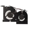 For MSI GS66 Cooling Fan 4pin Connector Aluminum Alloy Easy