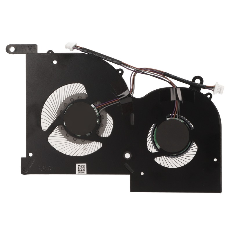 For MSI GS66 Cooling Fan 4pin Connector Aluminum Alloy Easy