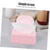 ULTECHNOVO Wipes Container Dustproof Wipes Holder for Cotton Pads Portable