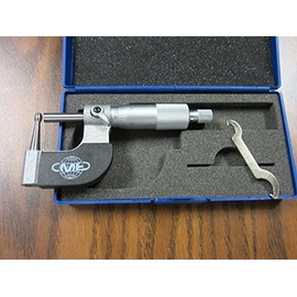 0-1" Tube Micrometer 0.0001" Grad.,Carbide Tipped,Part# 4048-TBE